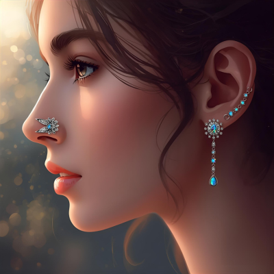 nose and ear piercing